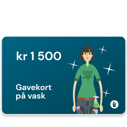 Gavekort kr 1500