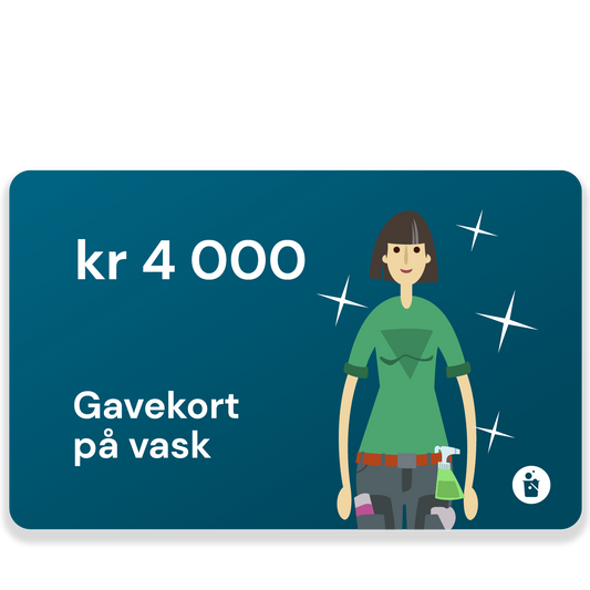 Gavekort kr 4000