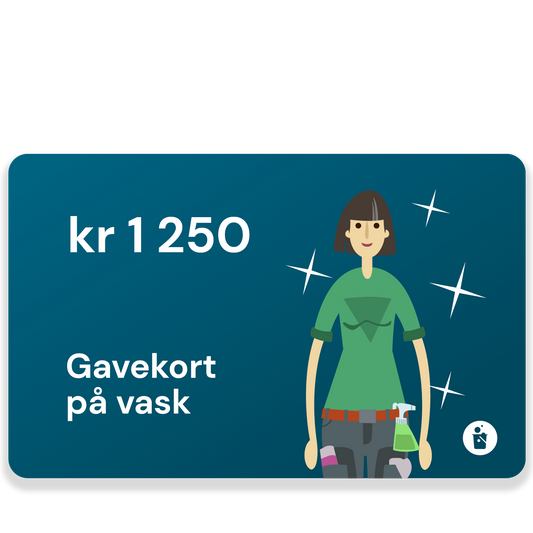 Gavekort kr 1250